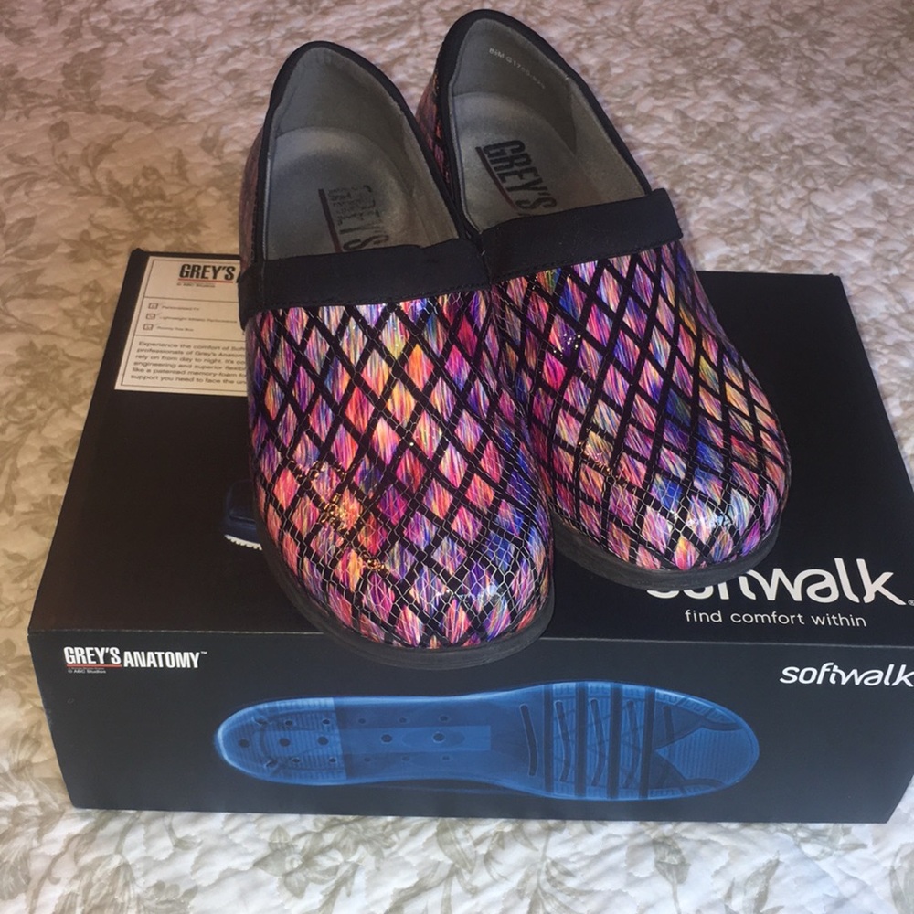 Grey’s Anatomy Softwalk Nursing Shoes 8.5 Meredith